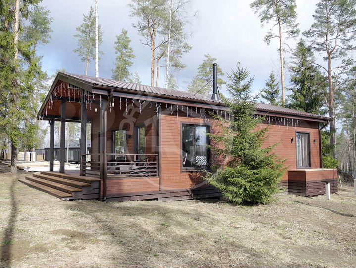 Дом 108 м² на участке 8 сот.