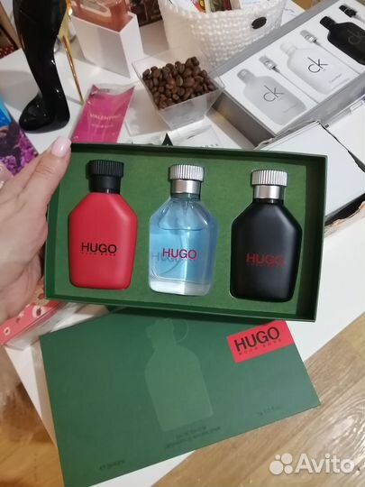 Набор Boss 3 по 40 мл мужские духи