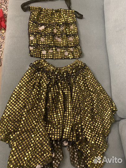 Костюм для девочки для восточных танцев