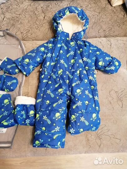 Комбинезон трансформер + шапочка