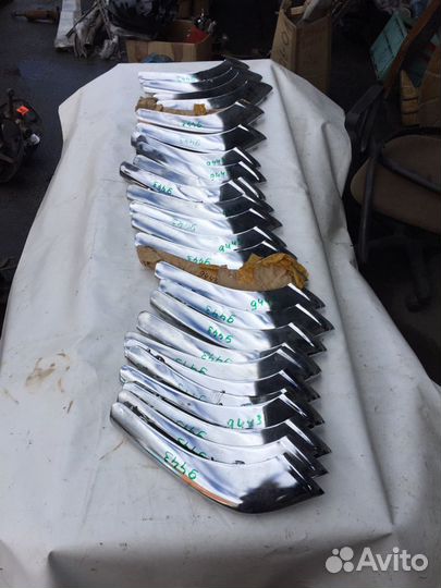 Накладка бампера передняя газ 3110 правая