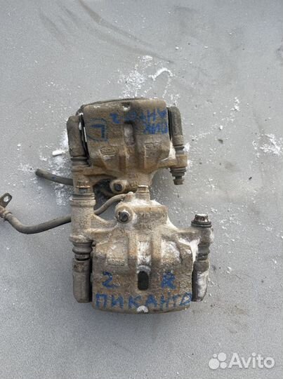 Передние суппорта Kia Picanto 2