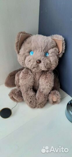 Кот в технике тедди Мишки Тедди ручная работа