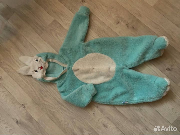 Плюшевый комбинезончик