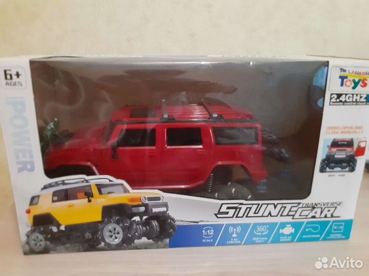 Внедорожник на пульте управления