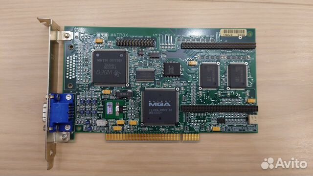 Matrox Millenium 2Mb PCI купить в Москве | Электроника | Авито
