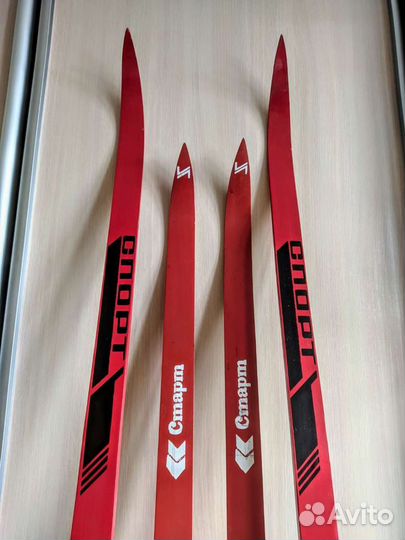 Новые беговые лыжи 205 см