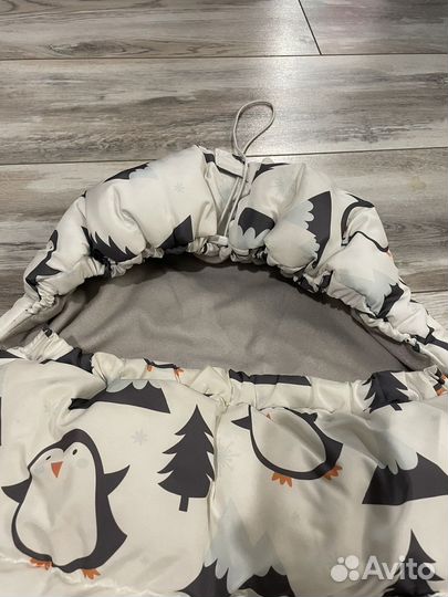 Зимний конверт в коляску