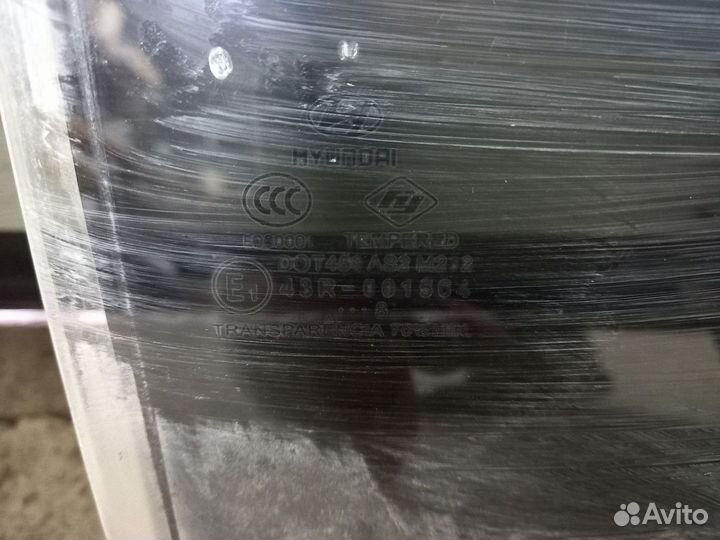 Стекло заднее Hyundai Accent II (1999—2012)