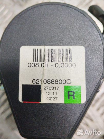 Ремень безопасности передний правый Renault Logan