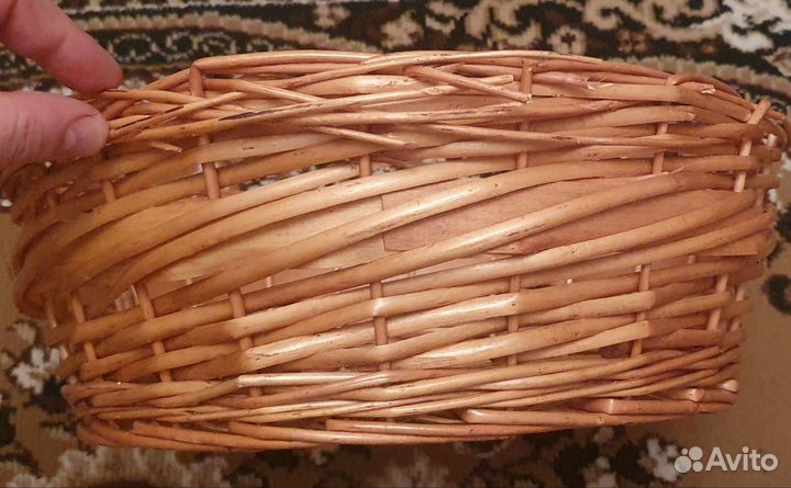 Корзина плетеная большая