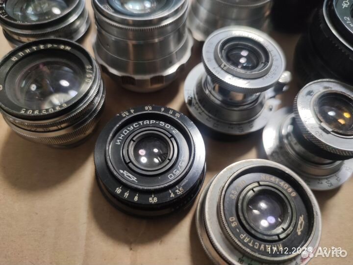 Объективы СССР м42 зенит гелиос идустар