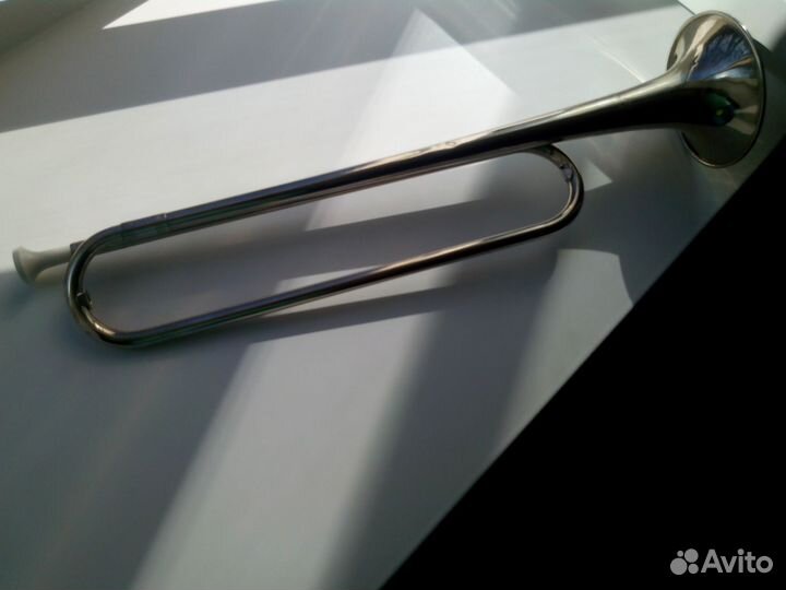 Горн пионерский, новый, СССР