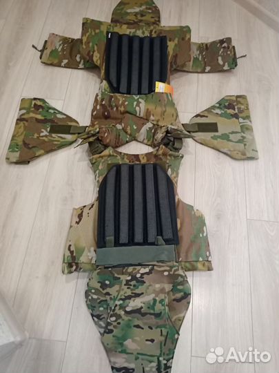 Бронежилет мультикам плитник в сборе бр1