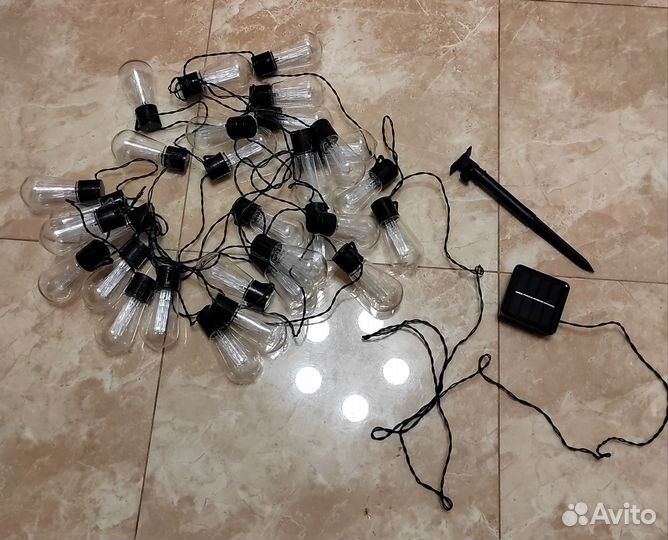 Светодиодная всепогодная гирлянда