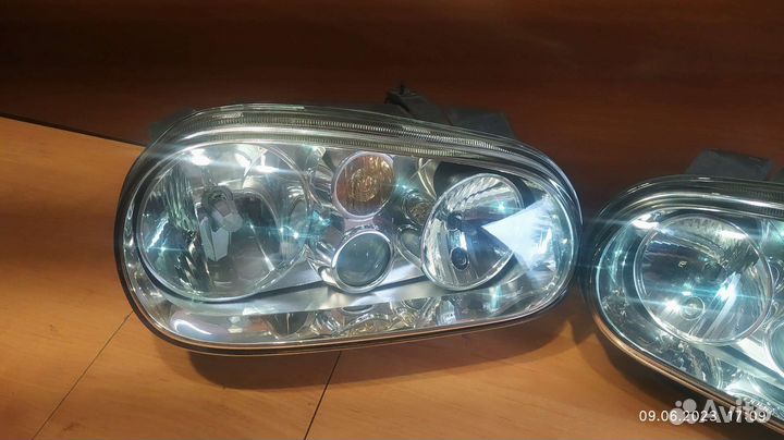 Фара комплект с птф Volkswagen Golf 4