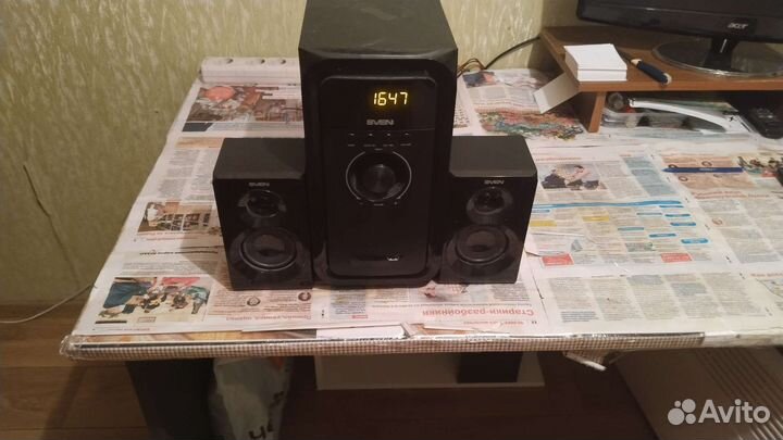 Колонки для компьютера с сабвуфером