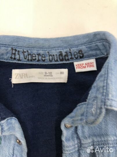 Zara теплый комплект для мальчика