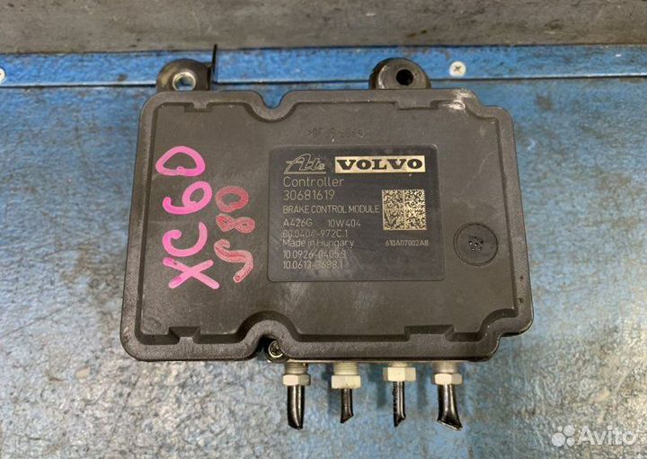 Блок ABS Volvo Xc60 1 Поколение DZ
