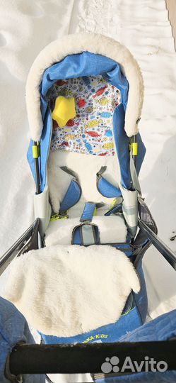 Коляска санки