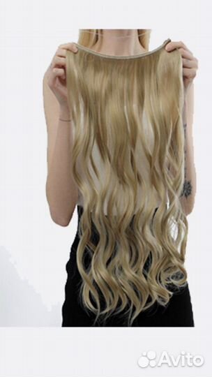 Волосы на заколках