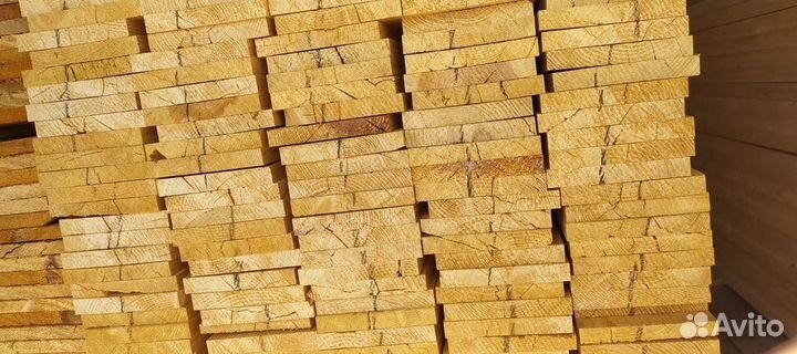 Доска строганная 45х190х6000