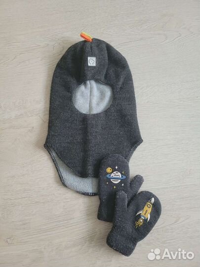 Шарф,шапка детская пакетом