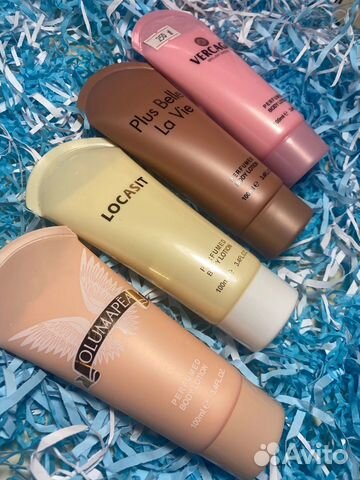 Различные парфюмированные лосьоны для тела