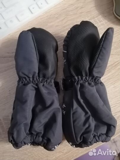 Зимние варежки детские краги