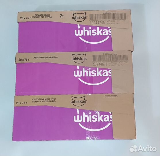 Корм влажный Whiskas (Вискас)