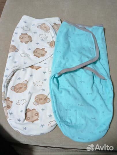 Пеленка кокон на липучках