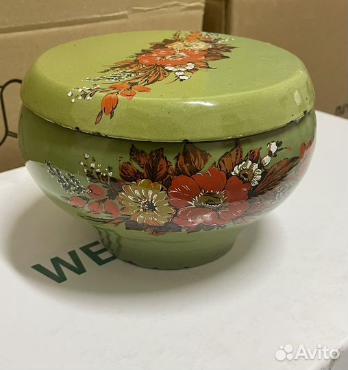 Чугунок с крышкой СССР