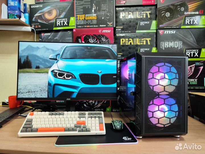 Игровой пк Core i5-12400F/ RTX3060Ti/ SSD1Tb