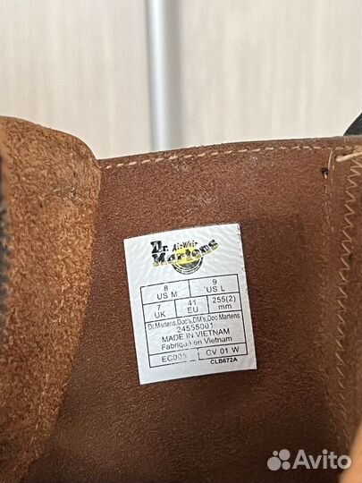 Dr martens ботинки унисекс