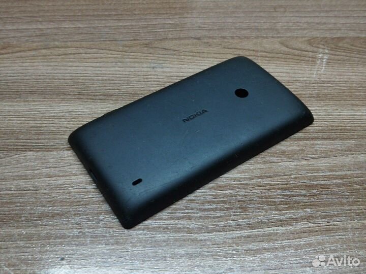 Nokia Lumia 520. Задняя крышка. Оригинал. Чёрная