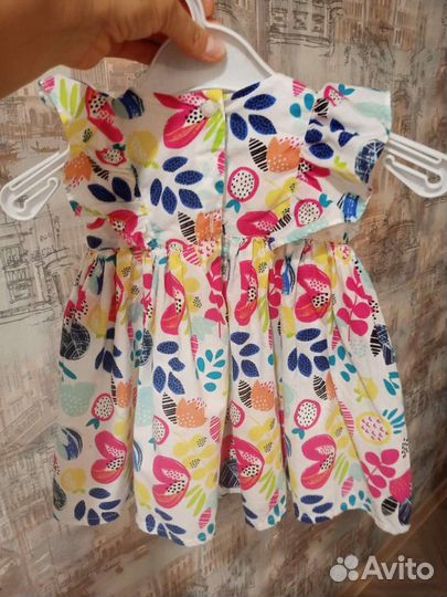 Большой пакет одежды для девочки от 2 мес.до года