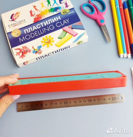 Пенал школьный новый