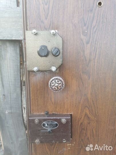 Дверь входная железная бу