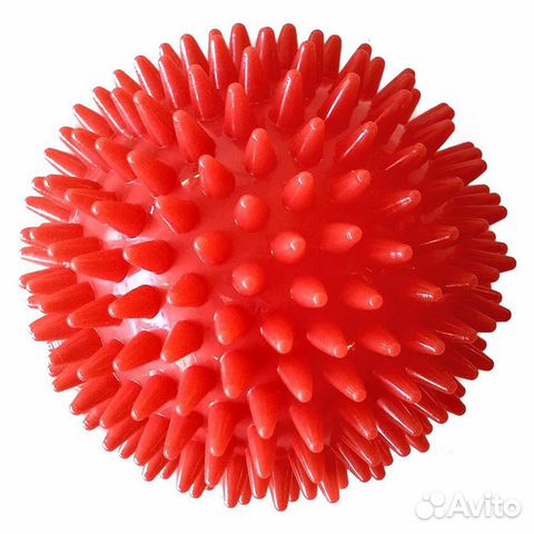 Мяч массажный жёсткий. Диаметр 6 см