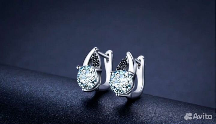 Серебряные серьги