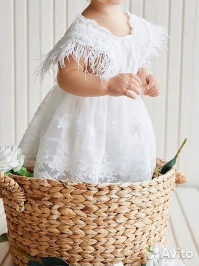 Платье для девочки р. 80-86