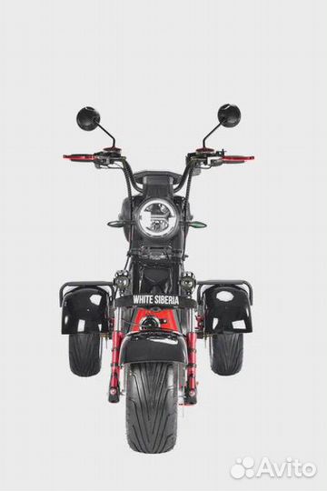 White Siberia PRO trike 3000W Black 2023