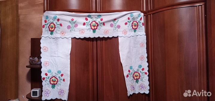 Старинные шторки для икон