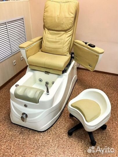 Педикюрное кресло с электроприводом и Машинка для