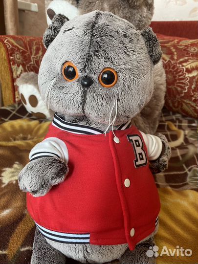 Мягкая игрушка кот басик