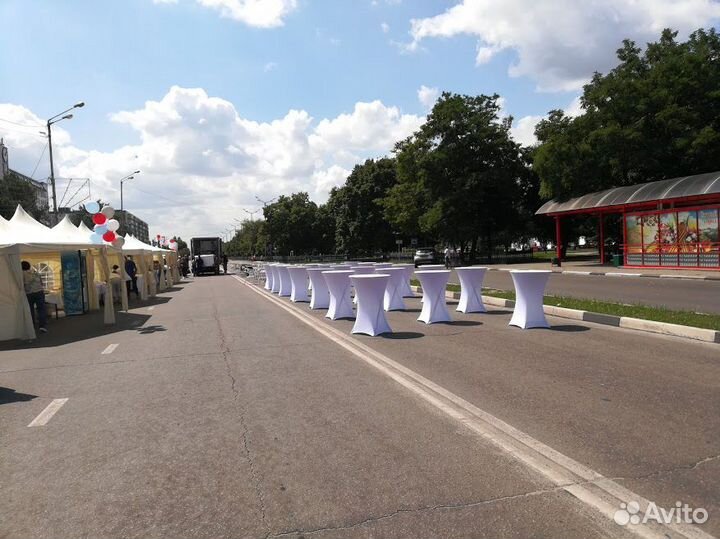 Стол коктейльный 1100х80 см. в аренду