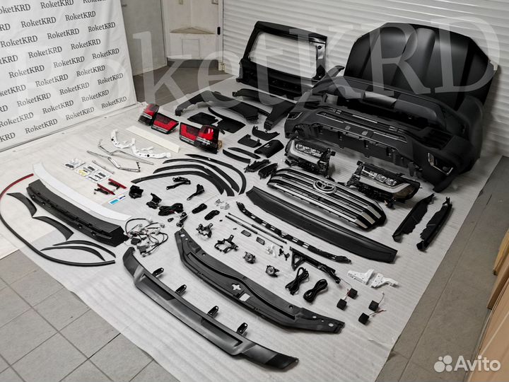 Рестайлинг Toyota Land Cruiser 200 стиль 300 R4024