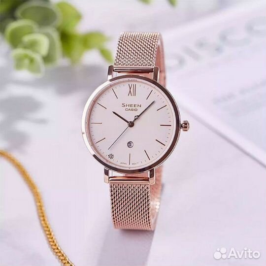 Женские наручные часы Casio Sheen SHE-4540CGM-4A