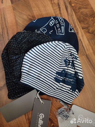 Шапка для мальчика Gulliver размер 46-48
