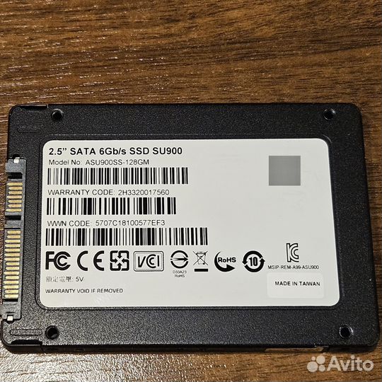 Диск SSD adata SU900 128Gb 2.5